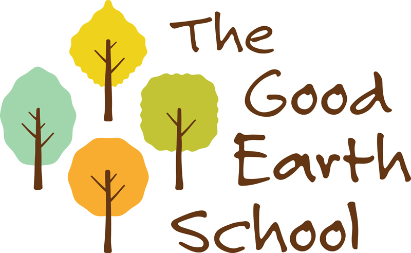 The Good Earth School Logo With Leaves